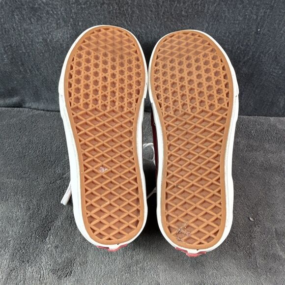 Vans Sk8-Hi Shoes Maroon W 7.5 Mens 6 US Canvas Casual High Top Skater Sneakers - Picture 8 of 9